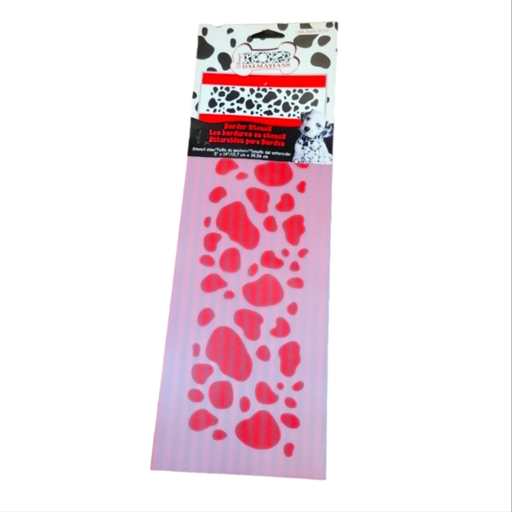 NEW Vintage Disney 101 Dalmatians Border Stencil